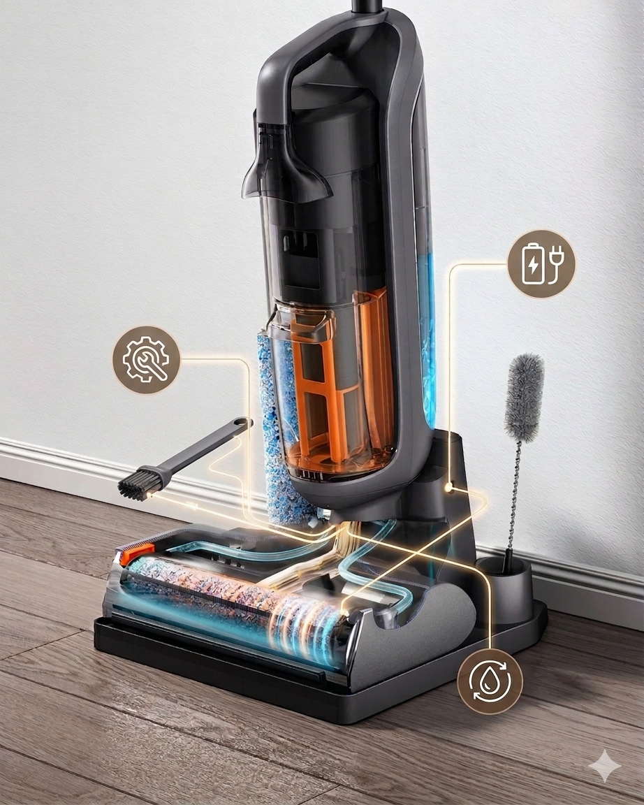 Aspirateur laveur - ILIFE W90 Pro