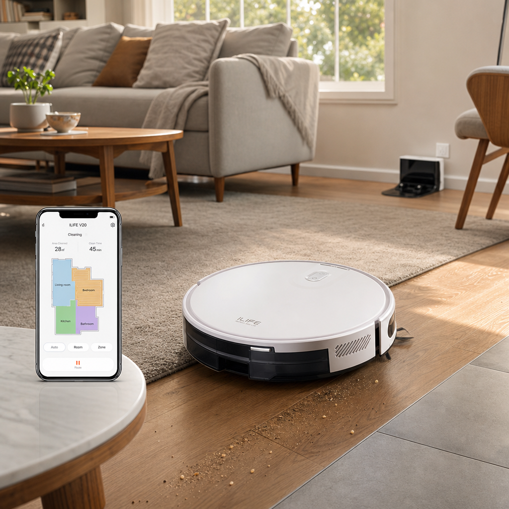 ILIFE V20 Aspirateur Robot