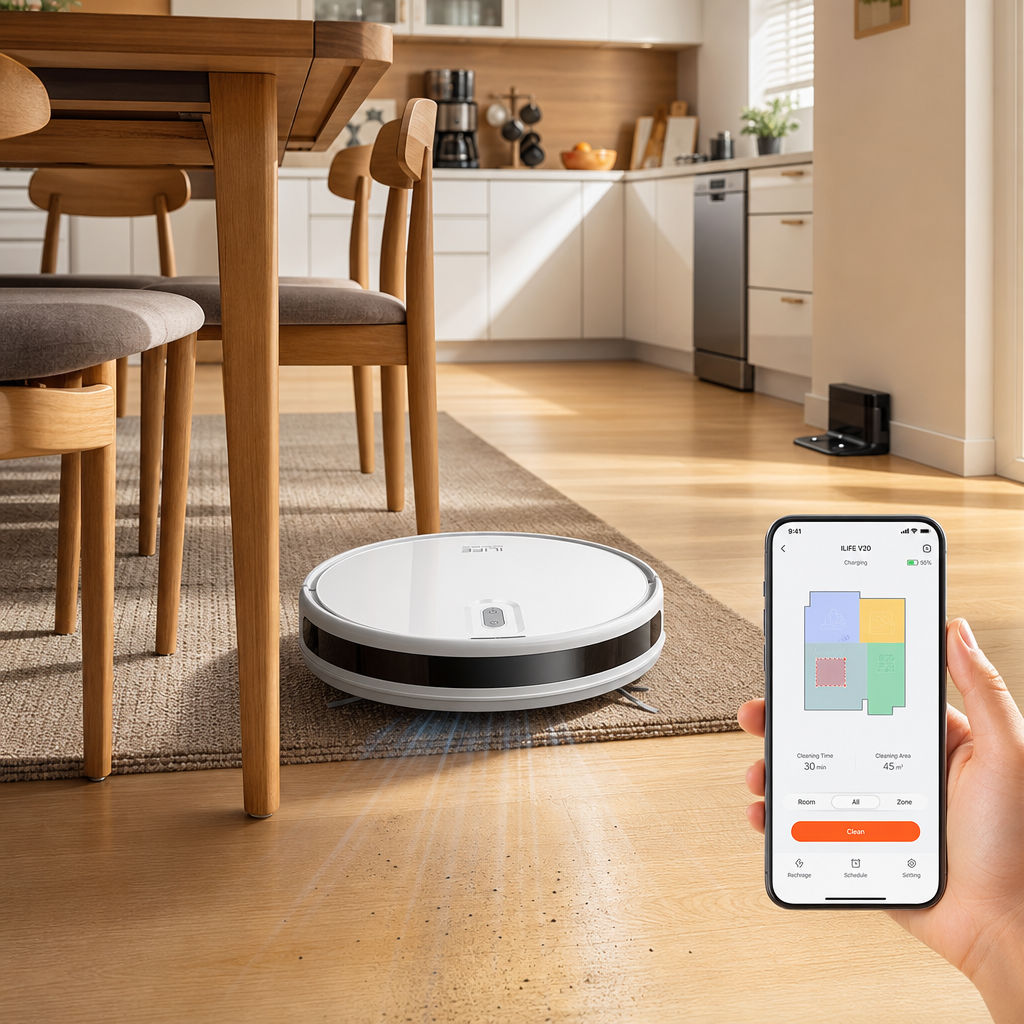 ILIFE V20 Aspirateur Robot
